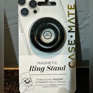 Case-Mate Black Magnetic Ring Stand